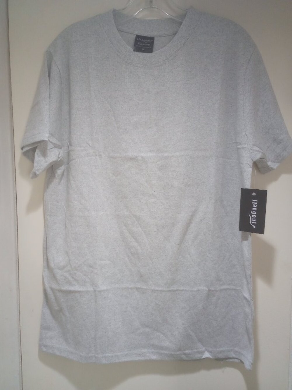 Hangout unisex t shirt M gray! Completely sealed & tagged in package New!